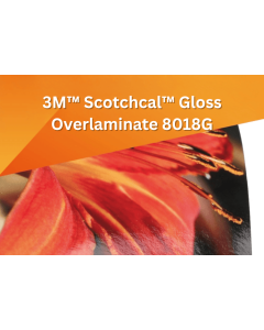 3M™ Scotchcal™ 8018G Gloss Overlaminate, Folie Laminare